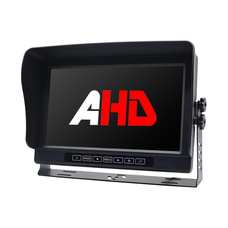 10.1 inch IP69K mabomire 2CH AHD Awọn titẹ sii Awọn bọtini Fọwọkan Atẹle ọkọ