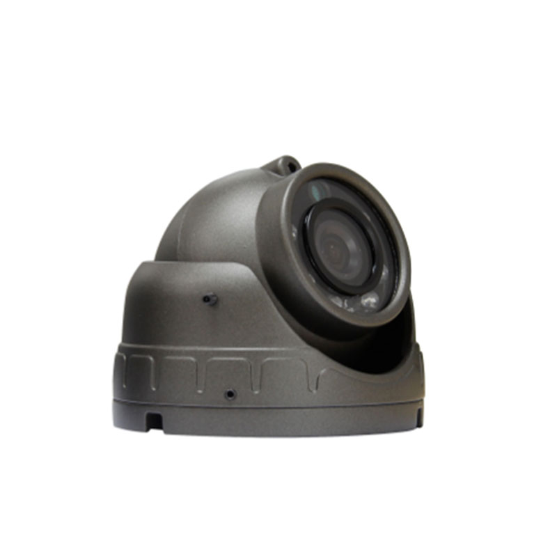 1080P ti nše ọkọ Dome kamẹra Pẹlu 8 IR LED Night Vision IP69K mabomire