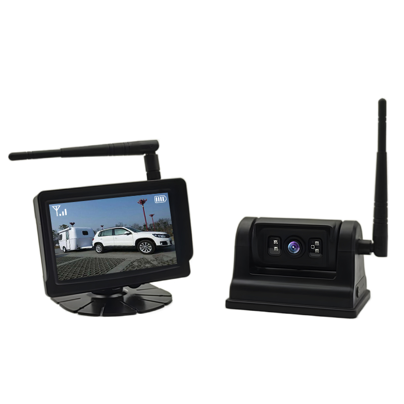 Ṣe ilọsiwaju aabo RV rẹ pẹlu 5 inch Digital Alailowaya Alailowaya Alailowaya Agbara Kamẹra Ohun elo Lilo
