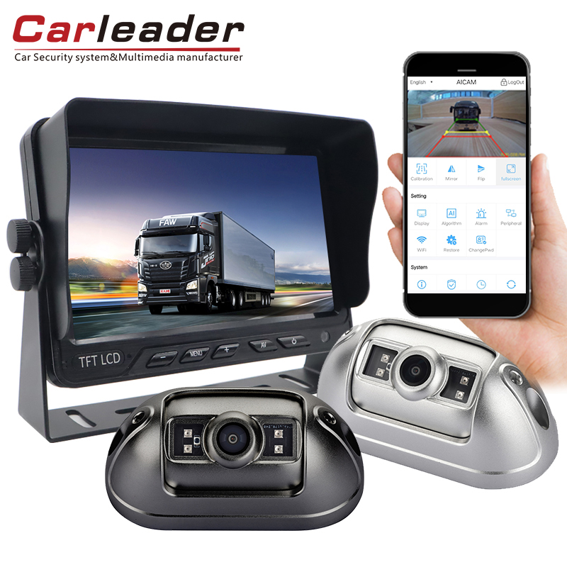 Carleader 1080P AI afọju Aami iwari ti nše ọkọ kamẹra System | Aabo Iwakọ Awakọ Alabobo