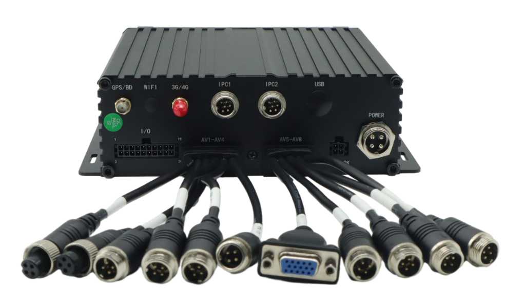 8CH HDD ti nše ọkọ Mobile DVR Pẹlu GPS Wifi fun ikoledanu