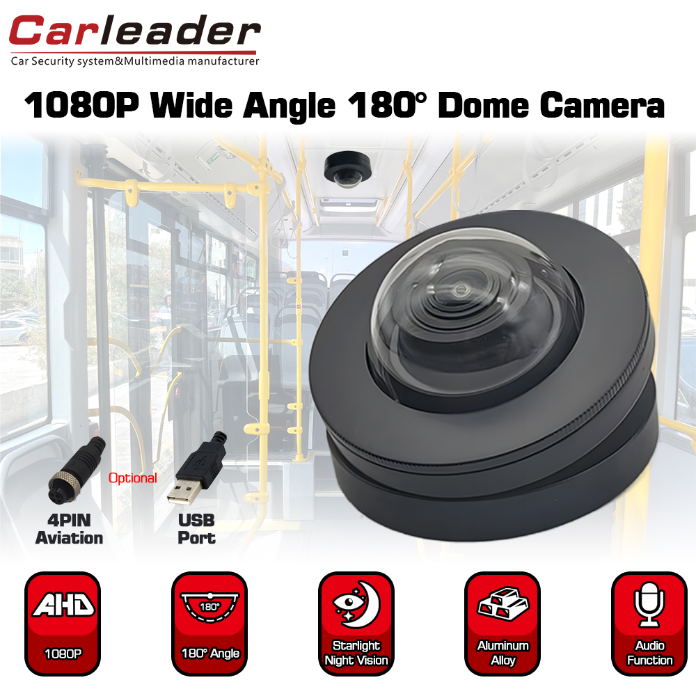 180 Degree Wide Angle Dome Camera fun Ọkọ