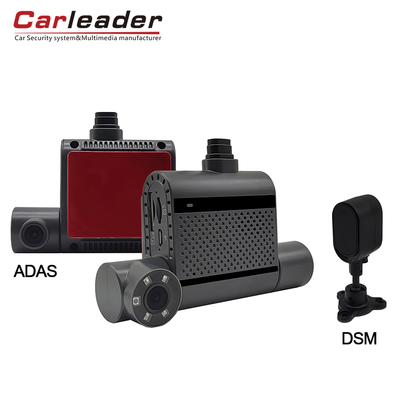 Carlead 3ch HD DVR Gbigbasilẹ kamẹra AI Dash fun Isakoso Fleet