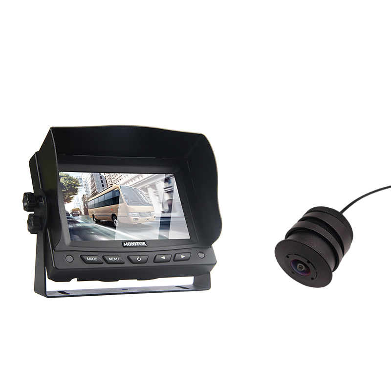 5 inch Ahd Atẹle ati 28mm Boabut Akeke Wiwo Kamẹra Kamẹra