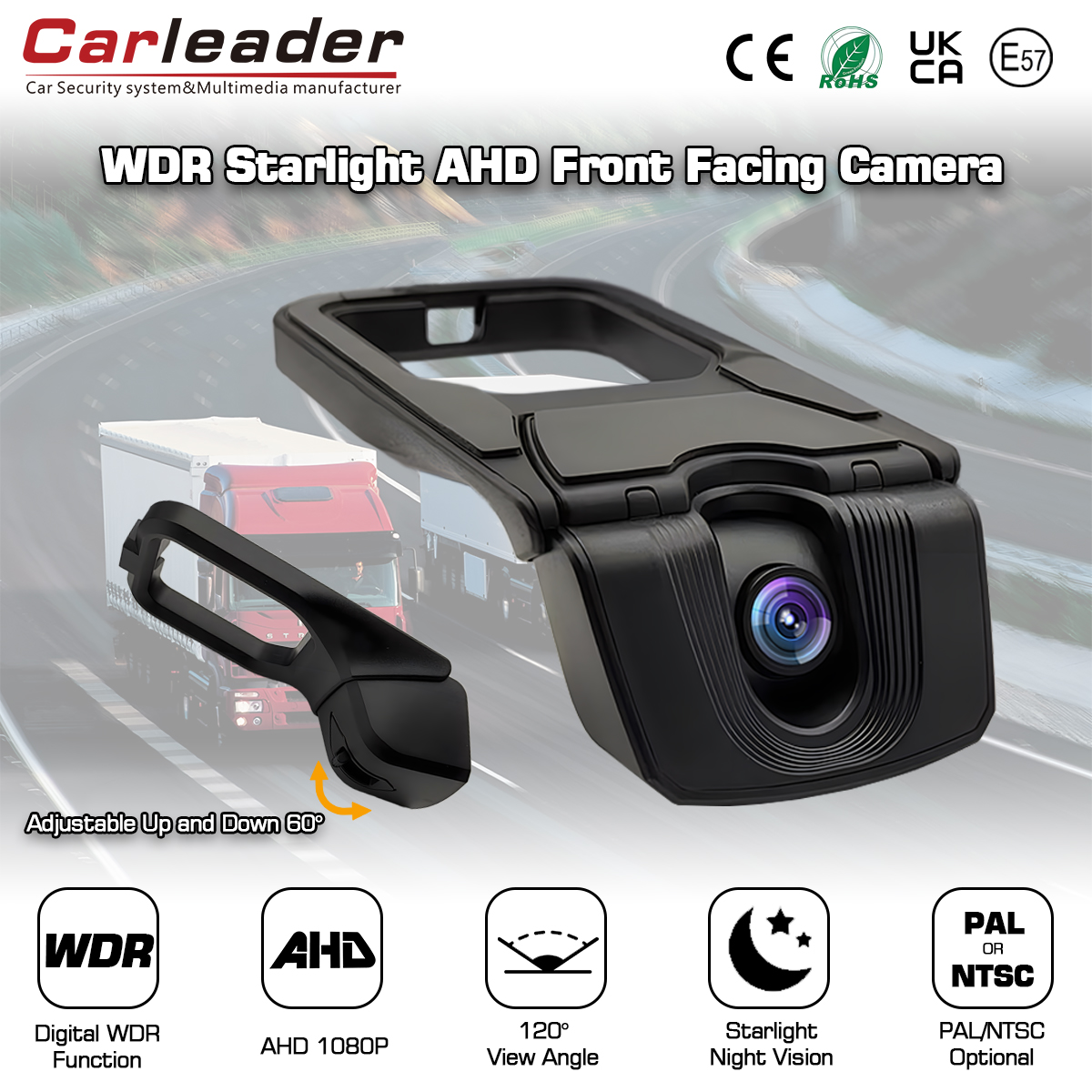 Carleader iwaju ti nkọju si Kamẹra Dabọ Camera pẹlu iṣẹ W oni nọmba