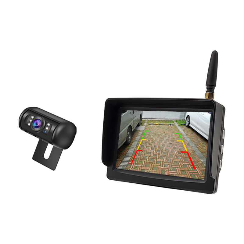 Carleader 5 Inch Alailowaya Yiyipada Atẹle ati Eto kamẹra fun Ọkọ