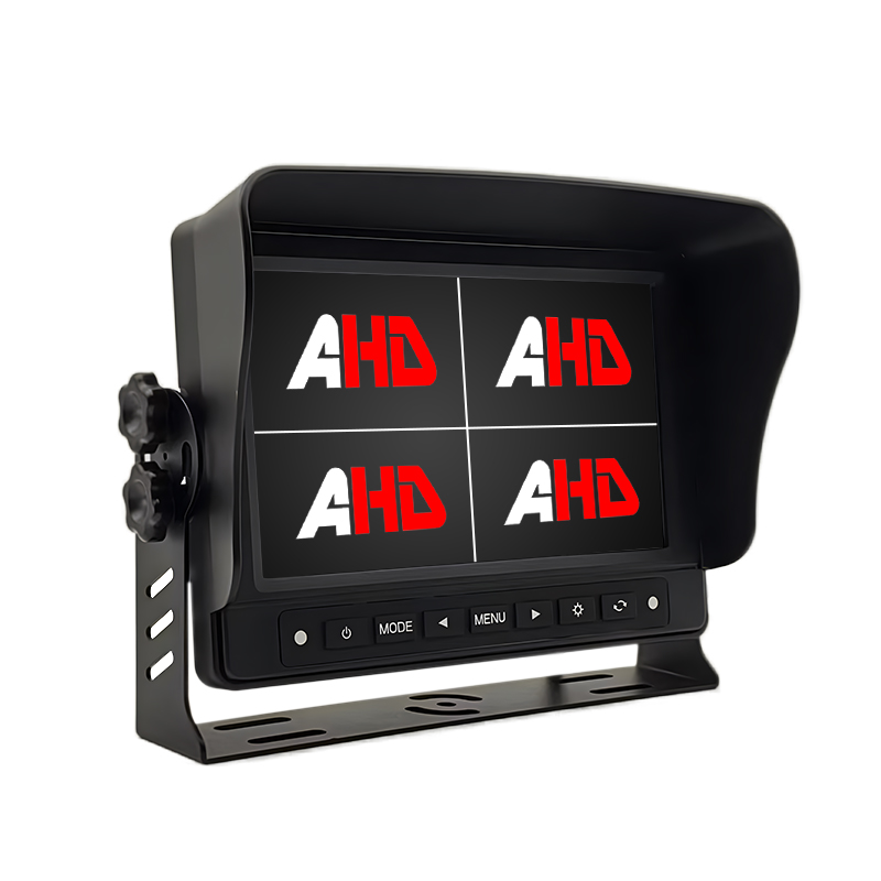 Carleader 7 Inch mabomire Quad Pipin Ifihan Heavy Duty ikoledanu Atẹle