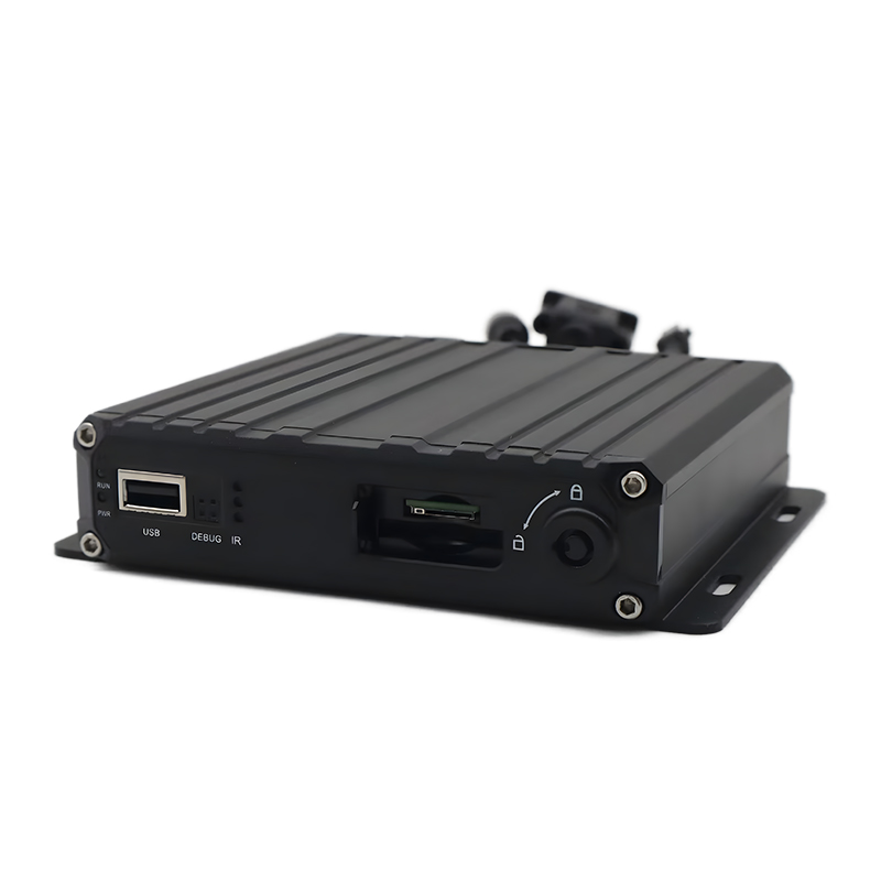 4CH AHD SD AI Mobile DVR pẹlu 4G GPS WiFi, ADAS DSM BSD fun Awọn ọkọ ayọkẹlẹ Iṣowo