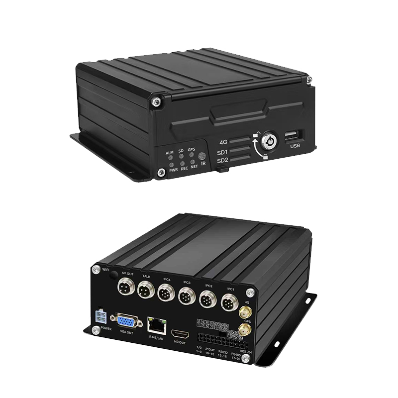 4h IPC HDD Mobile NVR fun Aabo ọkọ