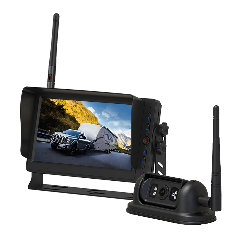7 Inch 2.4GHz Digital Alailowaya HD Kamẹra ati Eto Atẹle