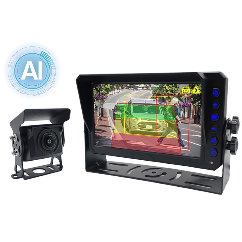 Eto Kamẹra 7 Inch AI Rear View pẹlu eniyan ati Wiwa ọkọ