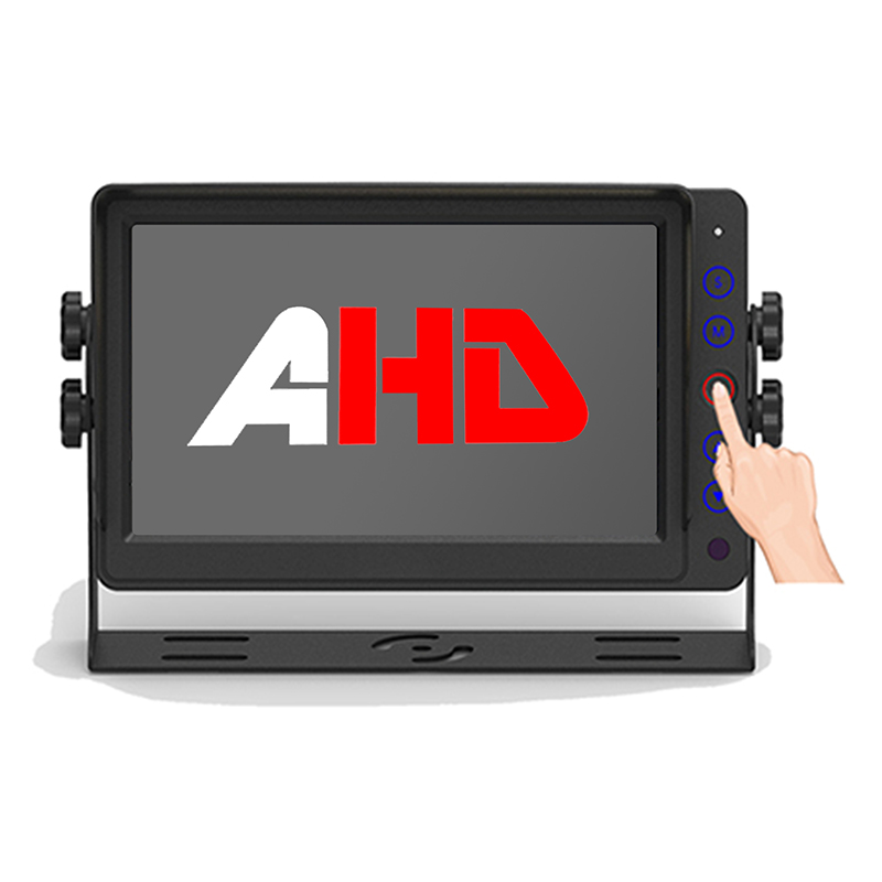 Atẹle Ọkọ Iṣowo Iṣowo 7 Inch pẹlu Awọn igbewọle Fidio AHD ati Iṣakoso Latọna jijin