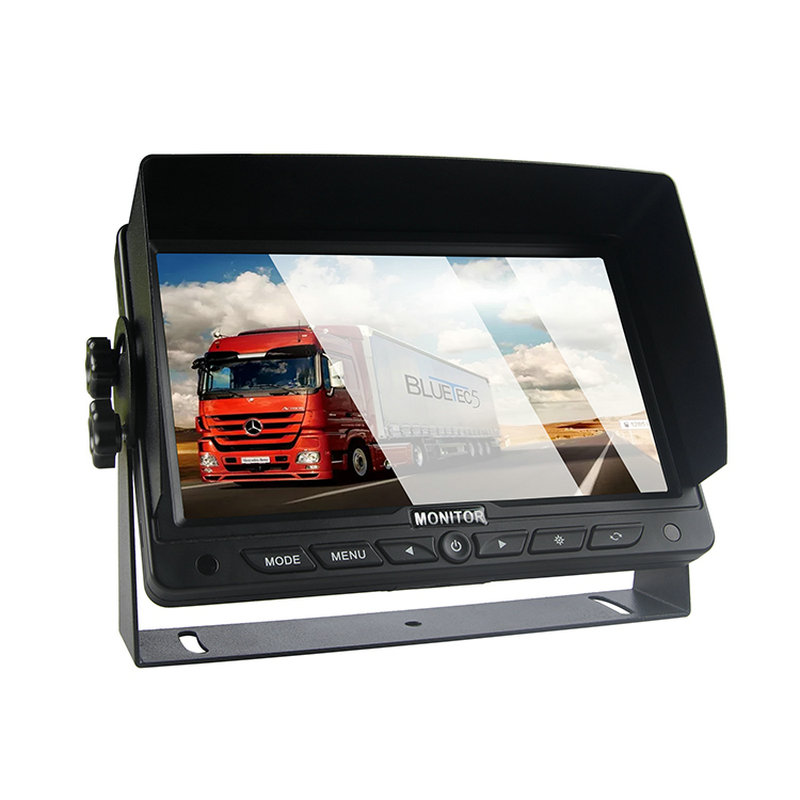 7inch Yiyipada Iboju Ọkọ ayọkẹlẹ Aabo Ẹru Ẹru Dash Mount Ifihan